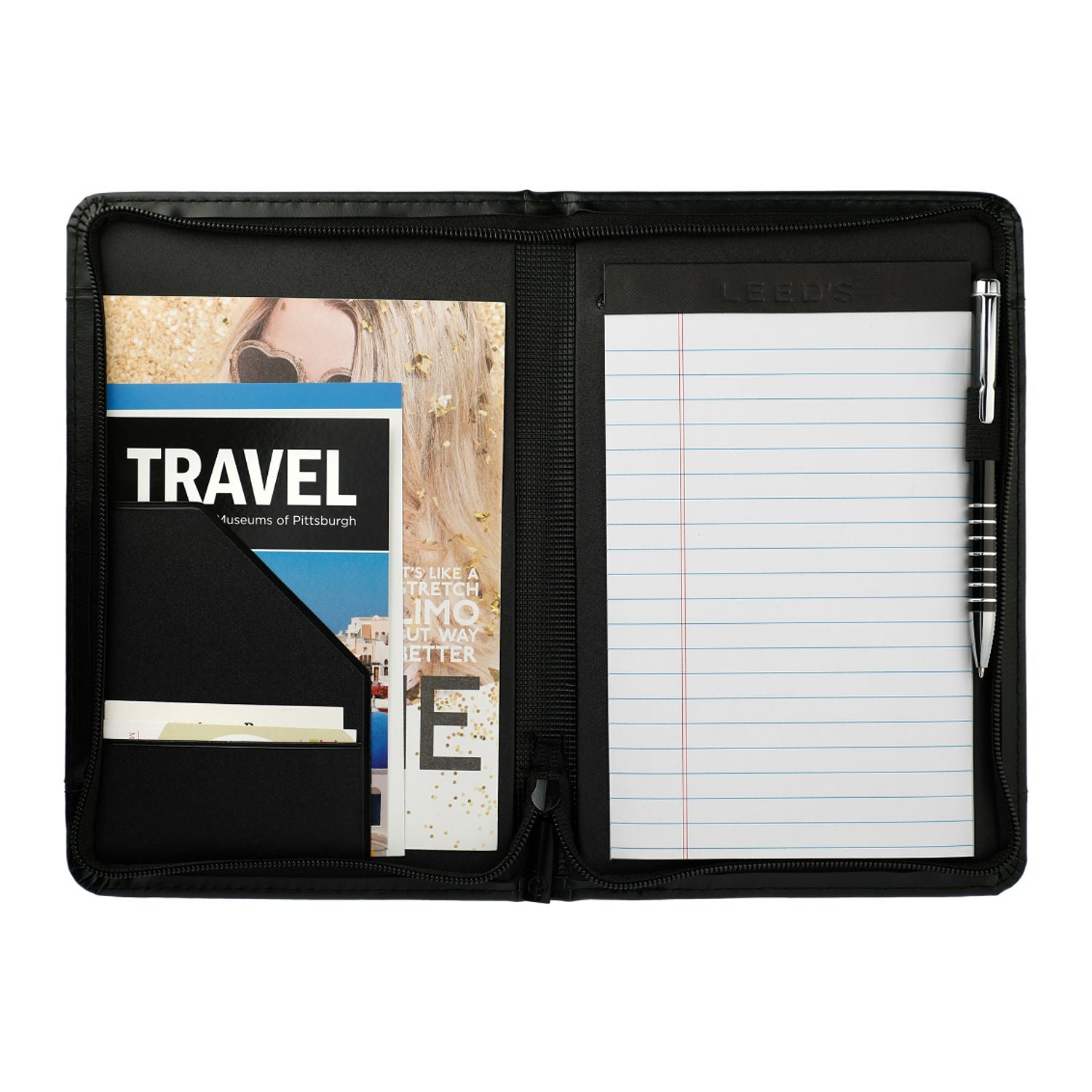 FSC® Mix Windsor Impressions Jr. Zip Padfolio