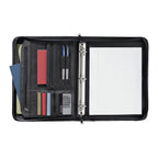 DuraHyde Versa-Folio with FSC® Mix Paper shown open with contents inside - not included