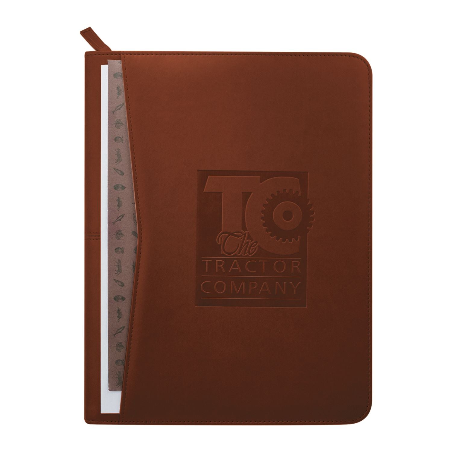 Pedova Zippered Padfolio