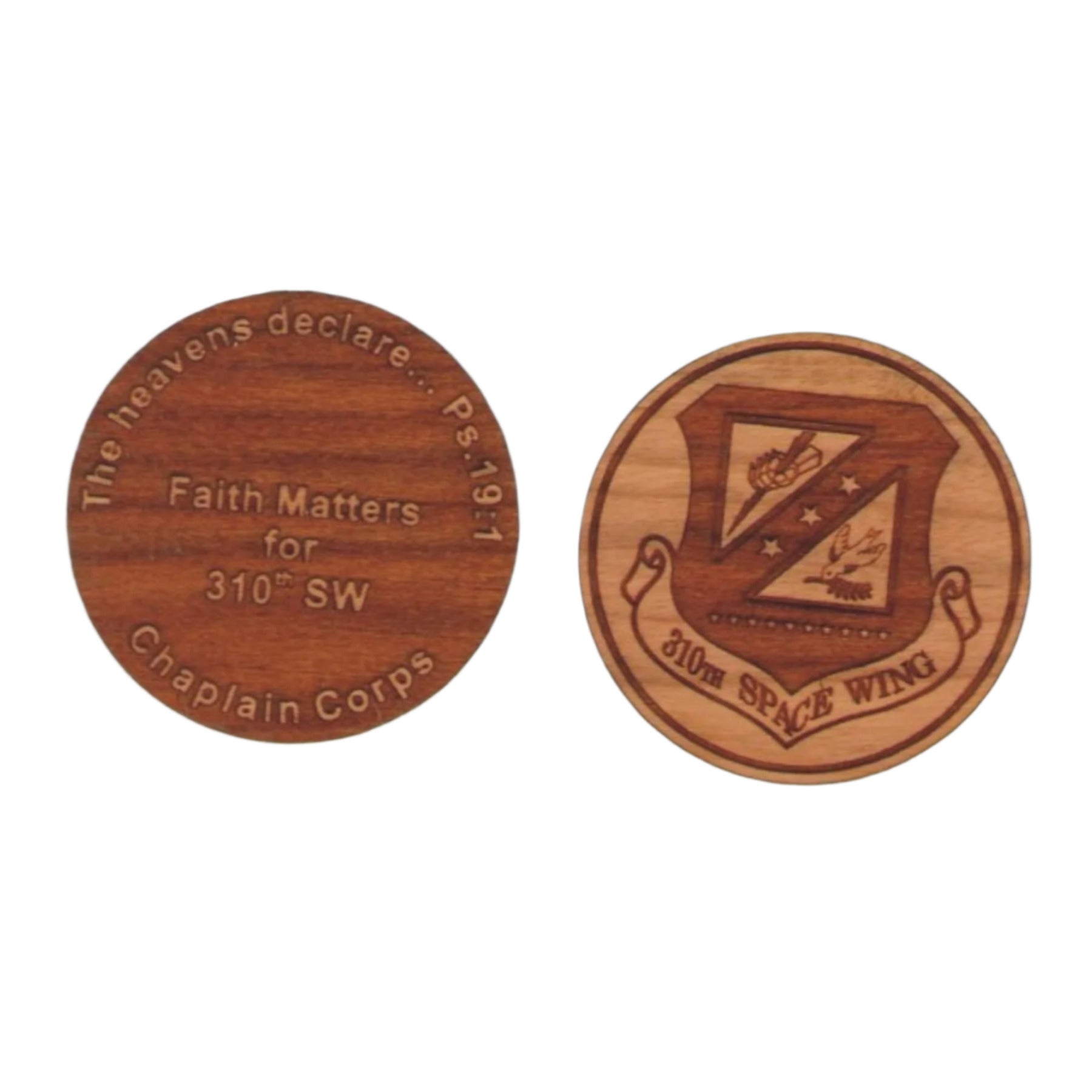 1.5" - Hardwood Coins