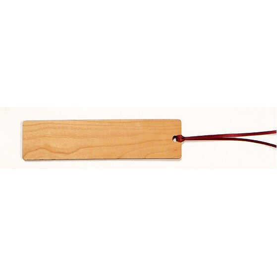 1.5" x 5.75" - Hardwood Bookmark
