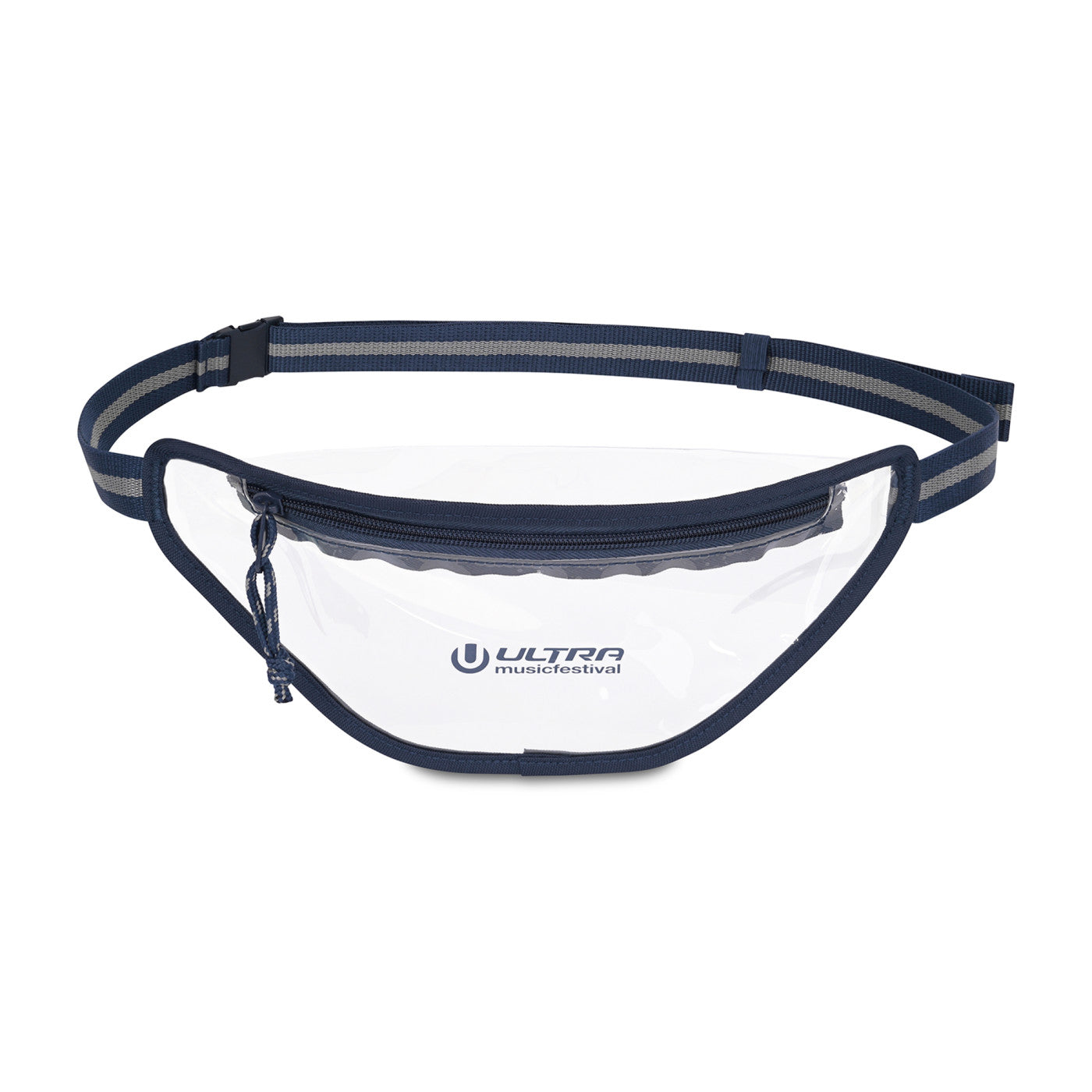 Navy Sigma Clear Waist Pack