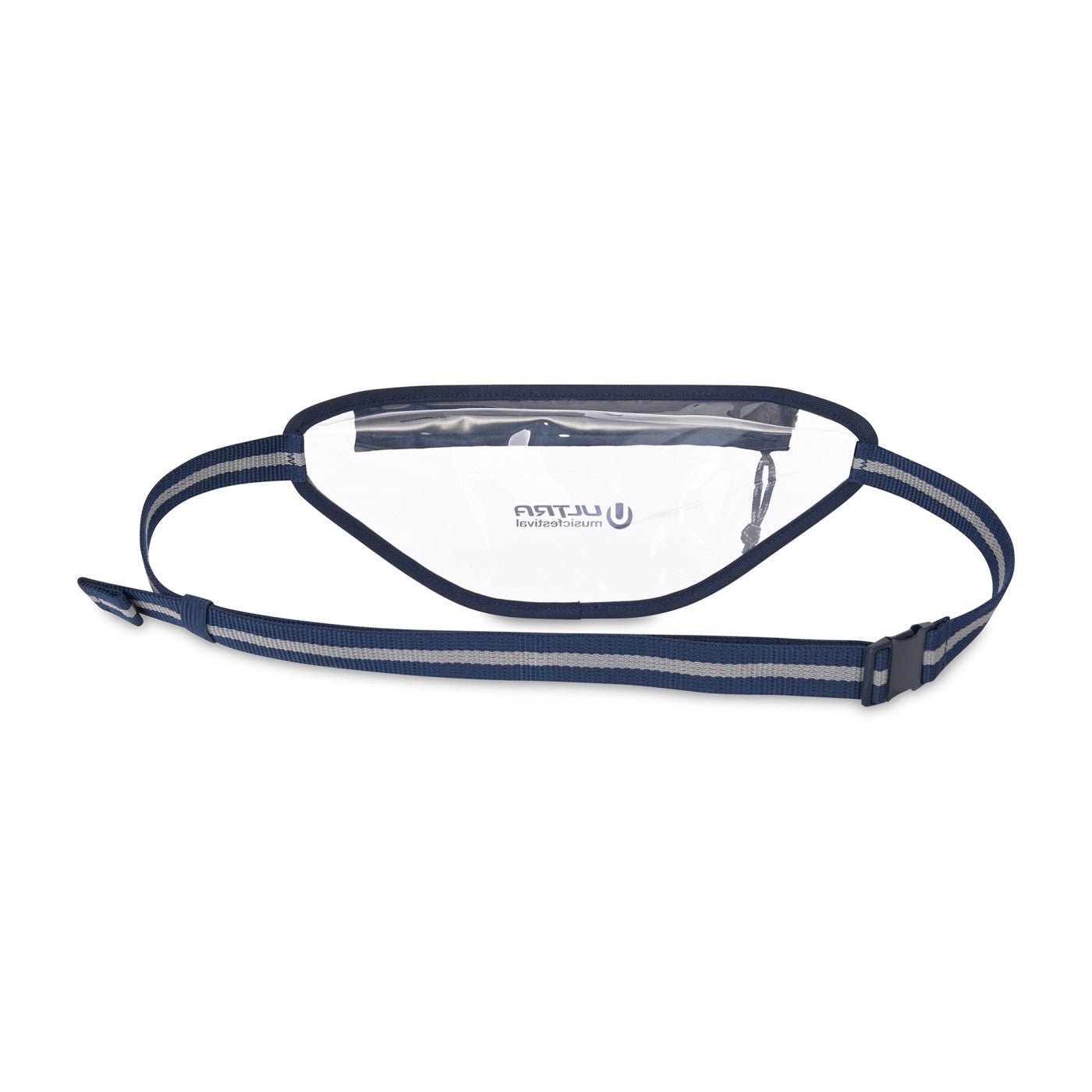 Navy Sigma Clear Waist Pack