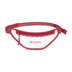 Red Sigma Clear Waist Pack