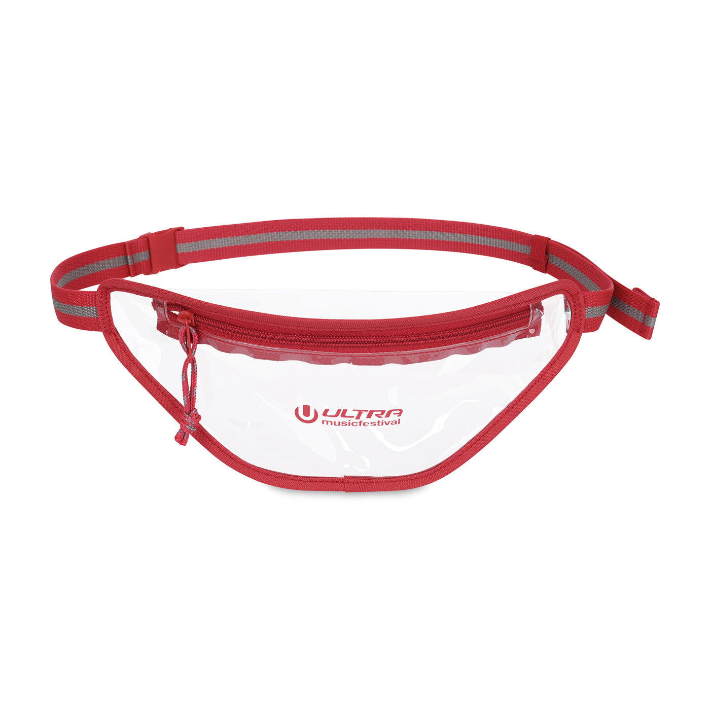 Red Sigma Clear Waist Pack