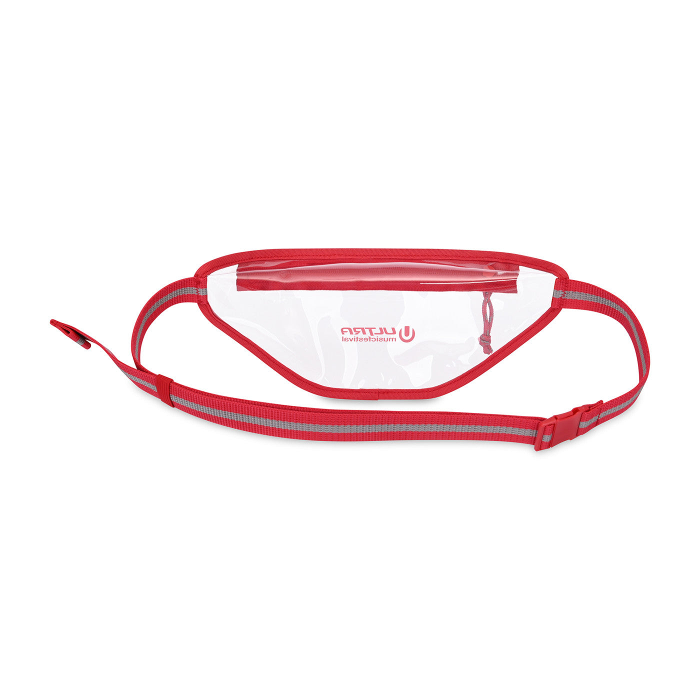 Red Sigma Clear Waist Pack