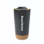 Black Valo Ceramic Tumbler - 16 Oz.