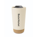 Bone Valo Ceramic Tumbler - 16 Oz.