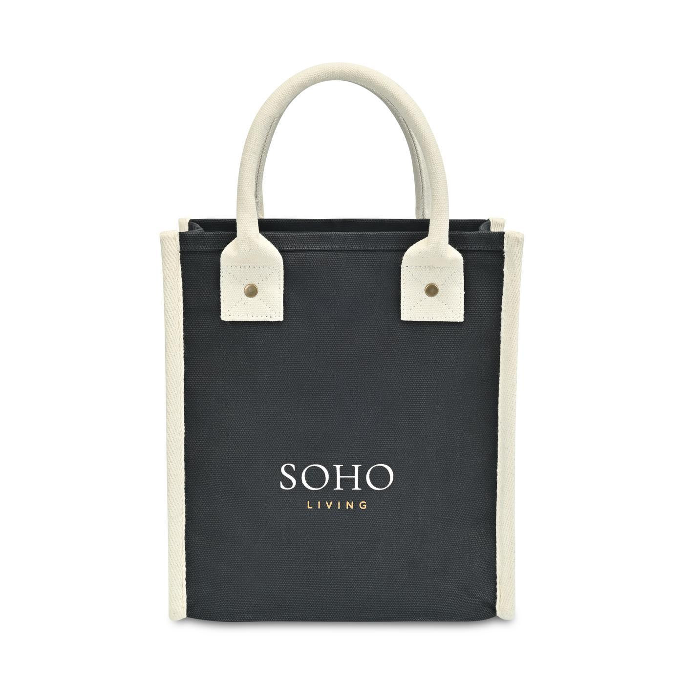 Black Petite Market Street Tote