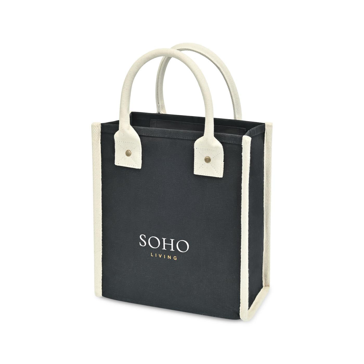 Black Petite Market Street Tote