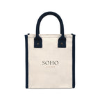 Navy Petite Market Street Tote