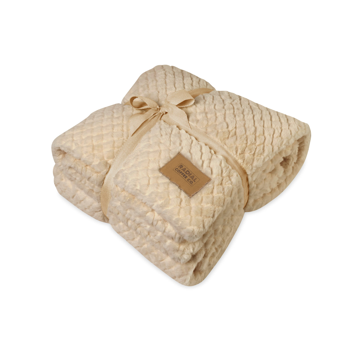 Fawn Luxe Nordic Recycled Polyester Throw Blanket