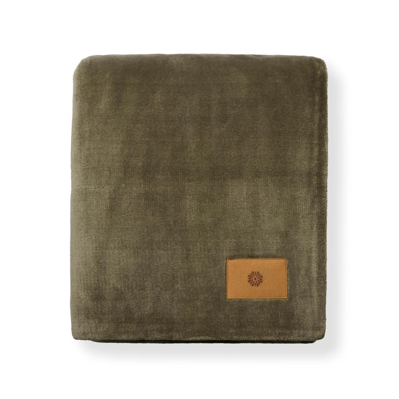Mink Ever Soft Recycled Polyester Throw Blanket - Mocha