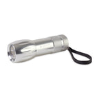 Silver Mini LED Aluminum Flashlight