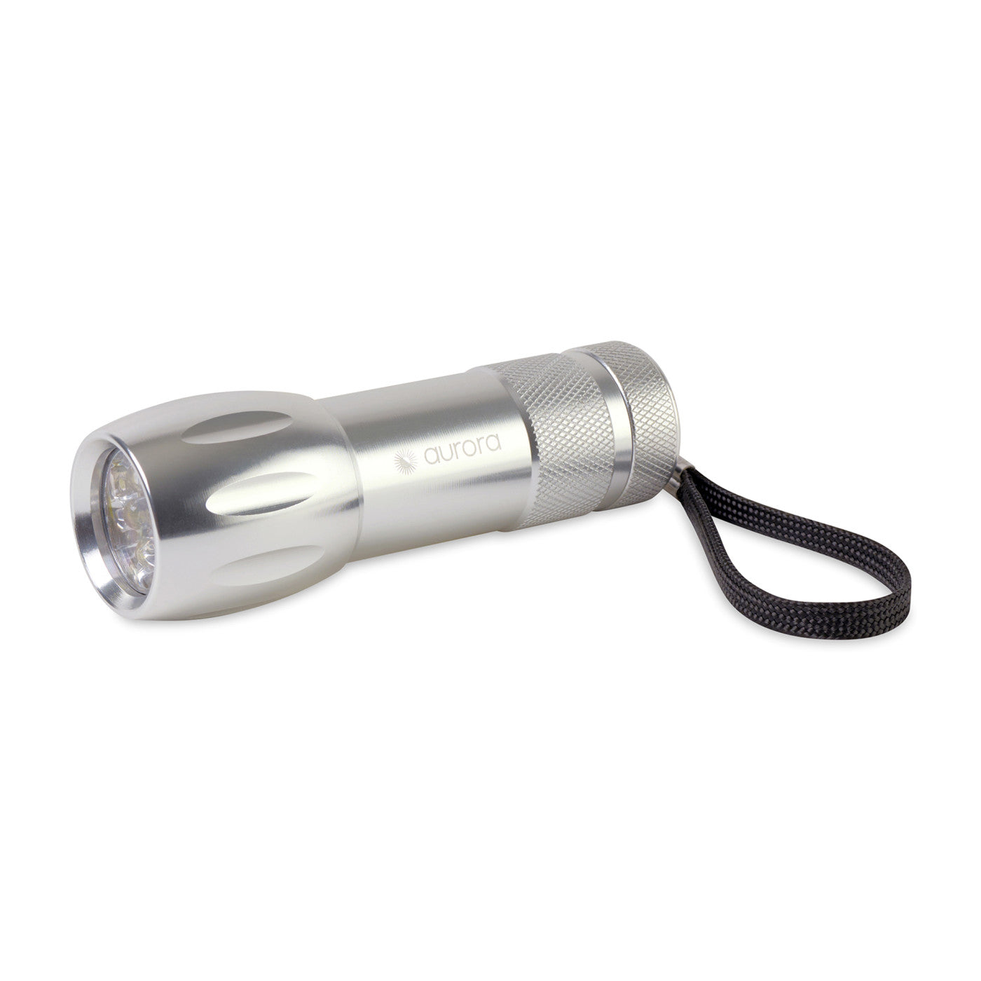 Silver Mini LED Aluminum Flashlight