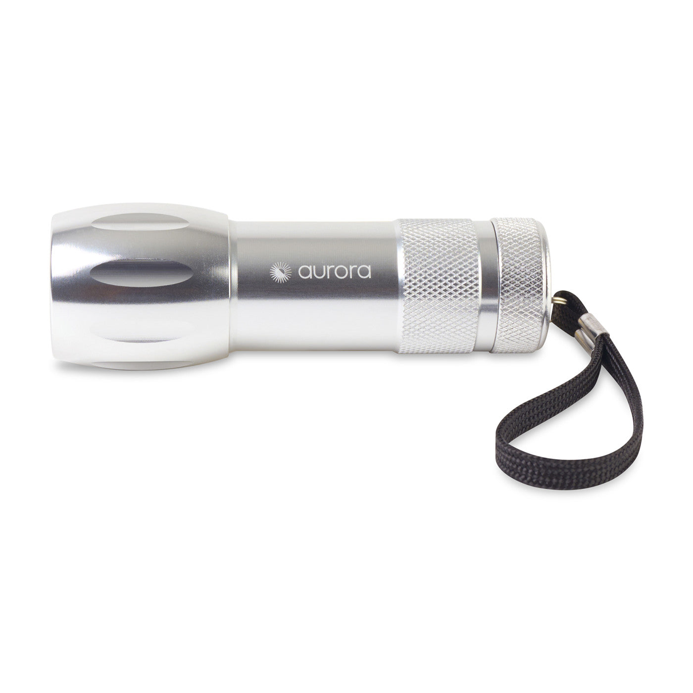 Silver Mini LED Aluminum Flashlight