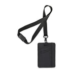 Rally Recycled ID Pouch Lanyard - Black