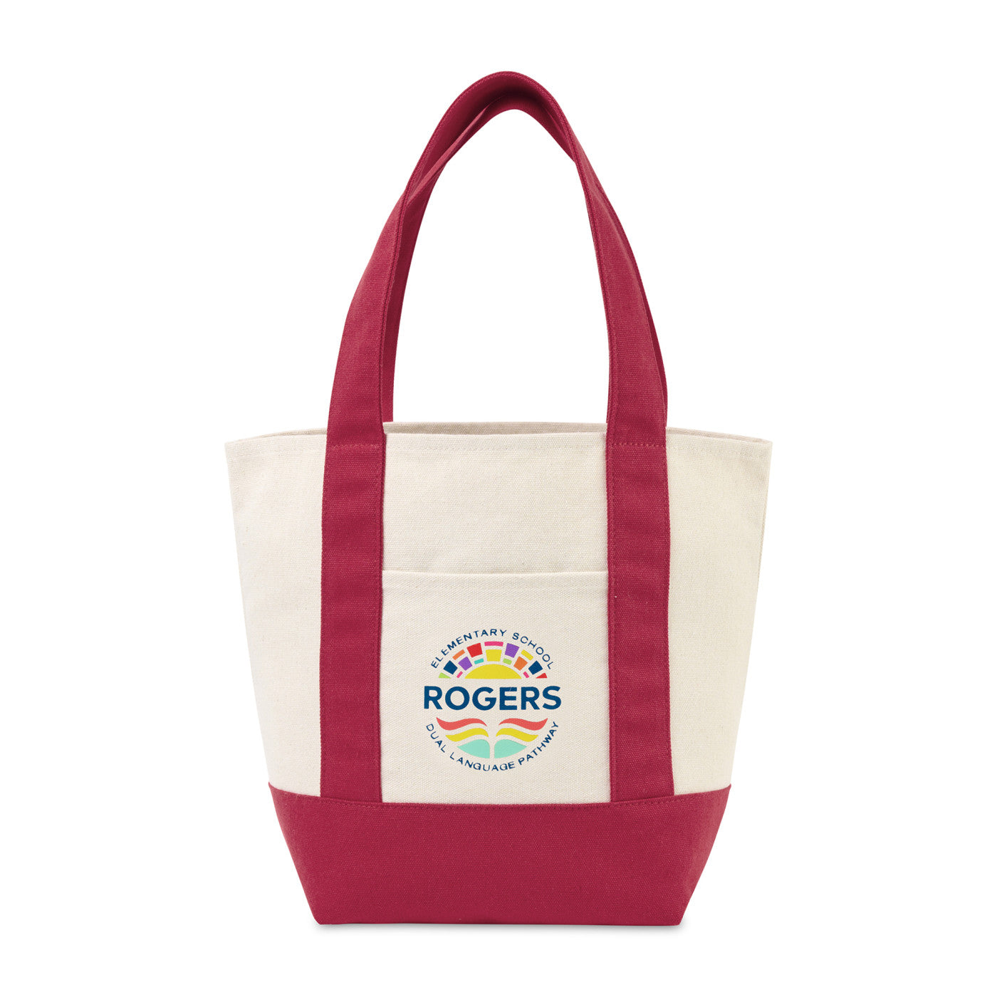 Red Mini Canvas Tote