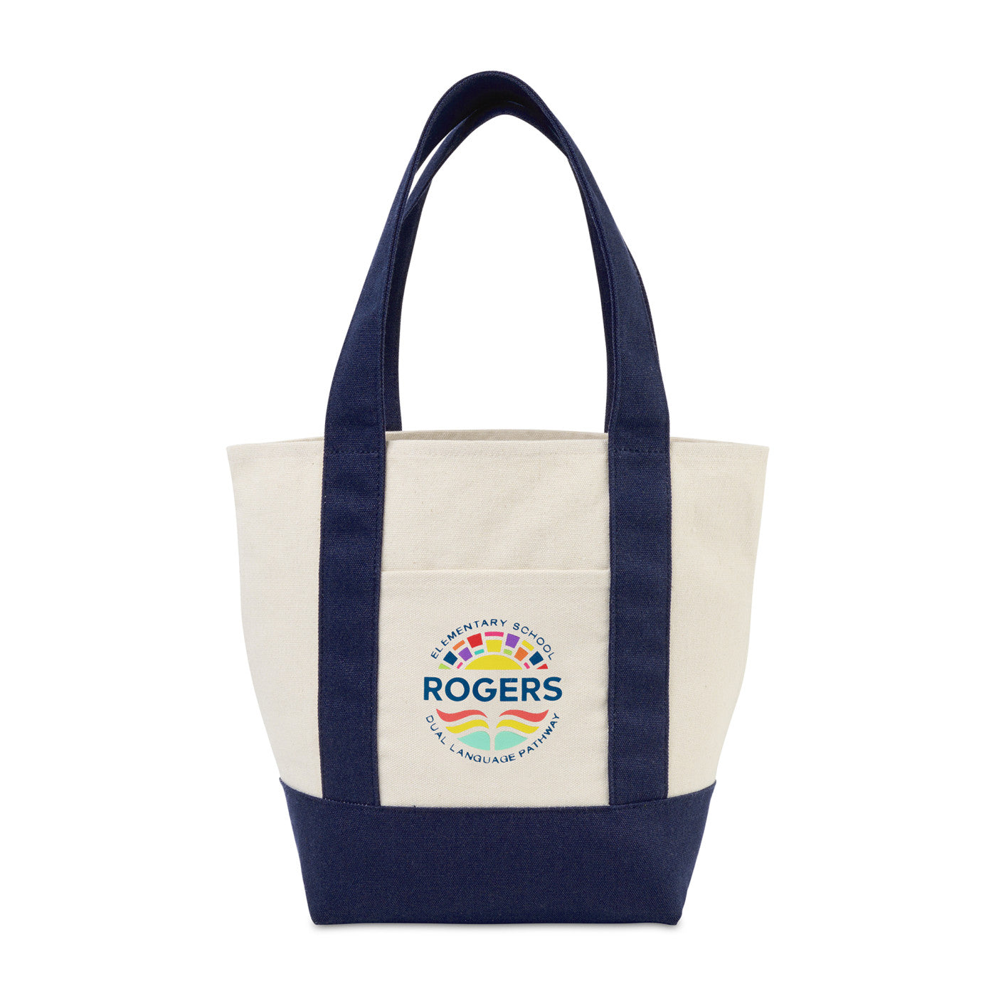 True Navy Mini Canvas Tote