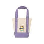 Pastel Purple Mini Canvas Tote