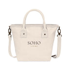Natural Mini Market Street Crossbody Tote
