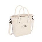 Natural Mini Market Street Crossbody Tote