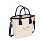 Navy Mini Market Street Crossbody Tote