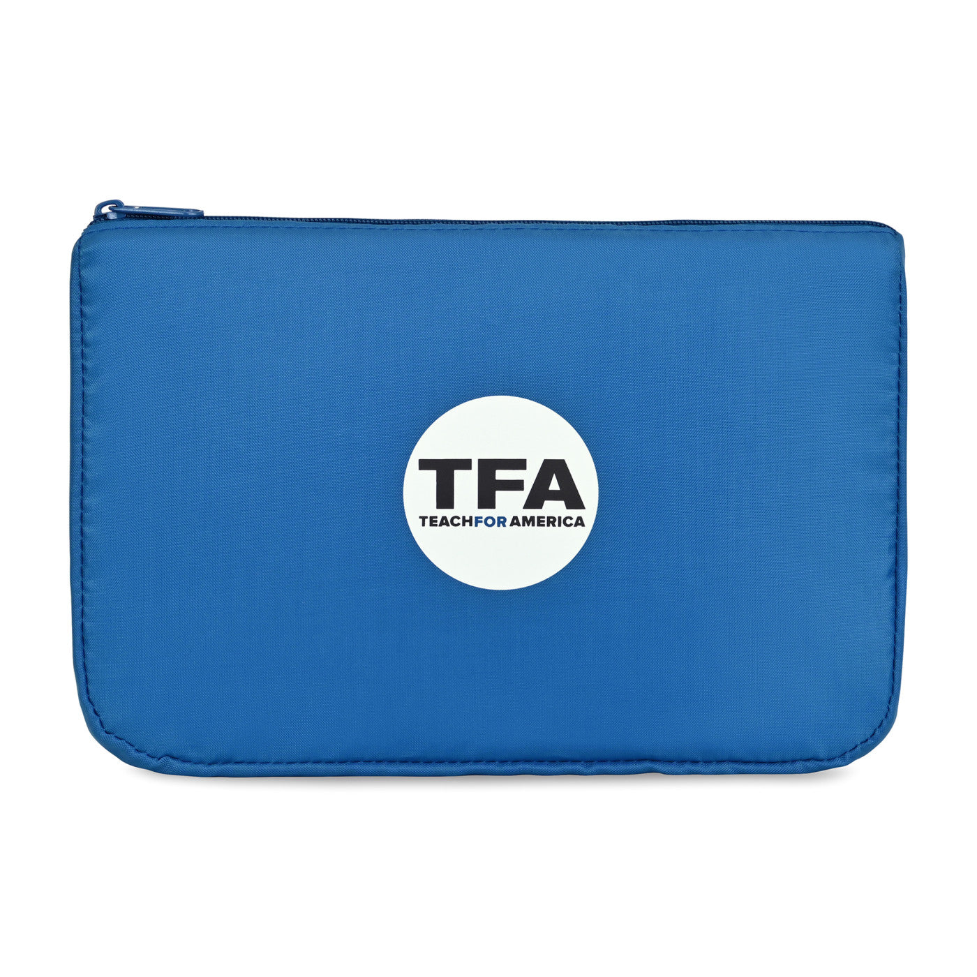Arlo Recycled rPET Zippered Pouch - Blue