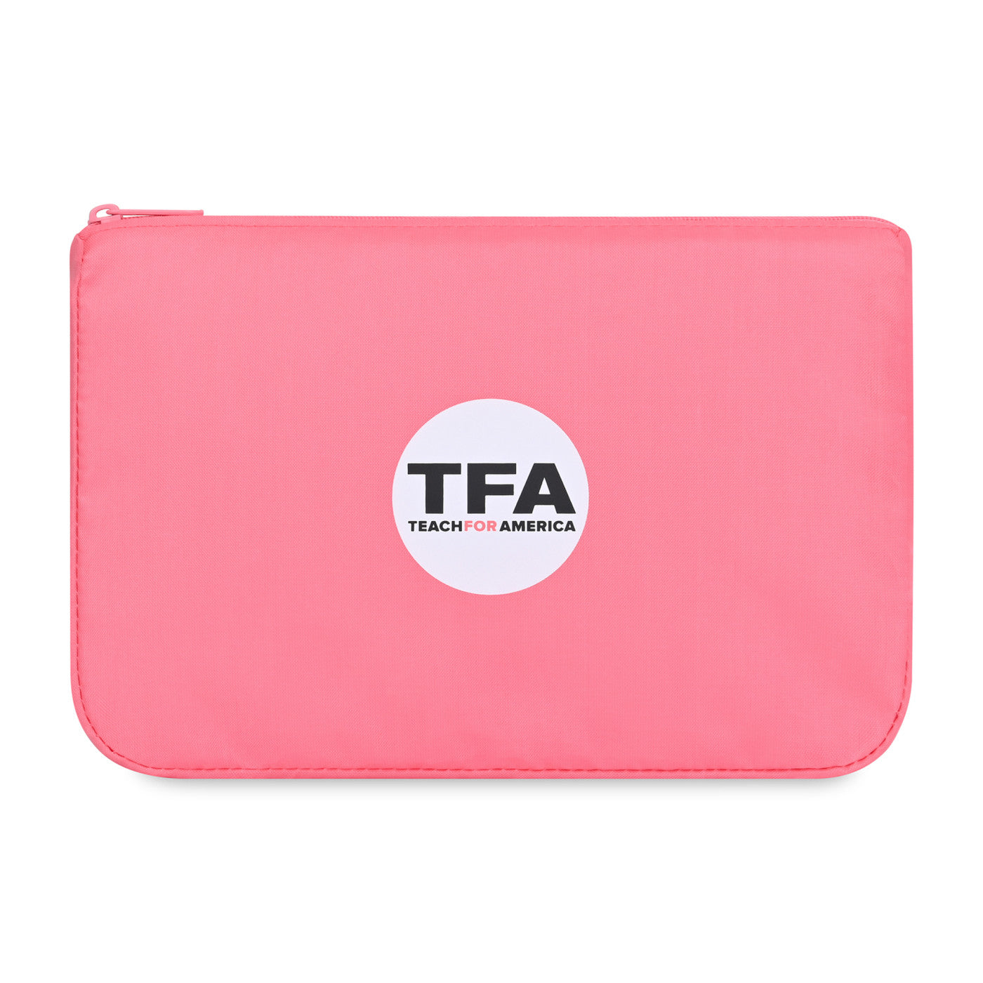 Arlo Recycled rPET Zippered Pouch - Pink