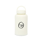Marshmallow Axis Glass Chug Bottle - 21 Oz.