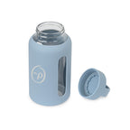 Slate Blue Axis Glass Chug Bottle - 21 Oz.