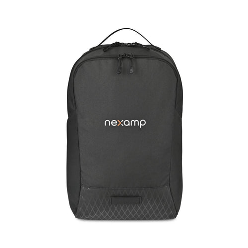 Apex Recycled rPET Laptop Backpack - Black