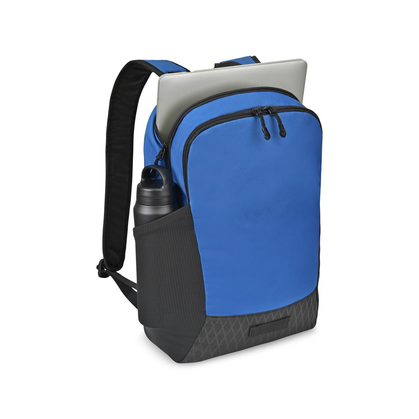 Apex Recycled rPET Laptop Backpack - Blue