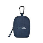 Navy Heather Fletcher Recycled rPET Mini Pouch Bag Charm