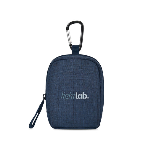 Navy Heather Fletcher Recycled rPET Mini Pouch Bag Charm