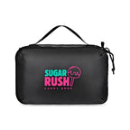 Black Parker Recycled rPET Dual Zippered Pouch 