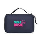 Parker Recycled rPET Dual Zippered Pouch - Navy