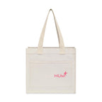 Recycled Cotton Pocket Tote - AWARE™ - Natural