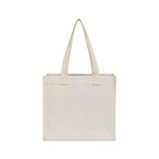 Recycled Cotton Pocket Tote - AWARE™ - Natural