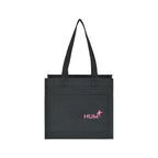 Recycled Cotton Pocket Tote - AWARE™ - Charcoal