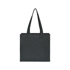 Recycled Cotton Pocket Tote - AWARE™ - Charcoal