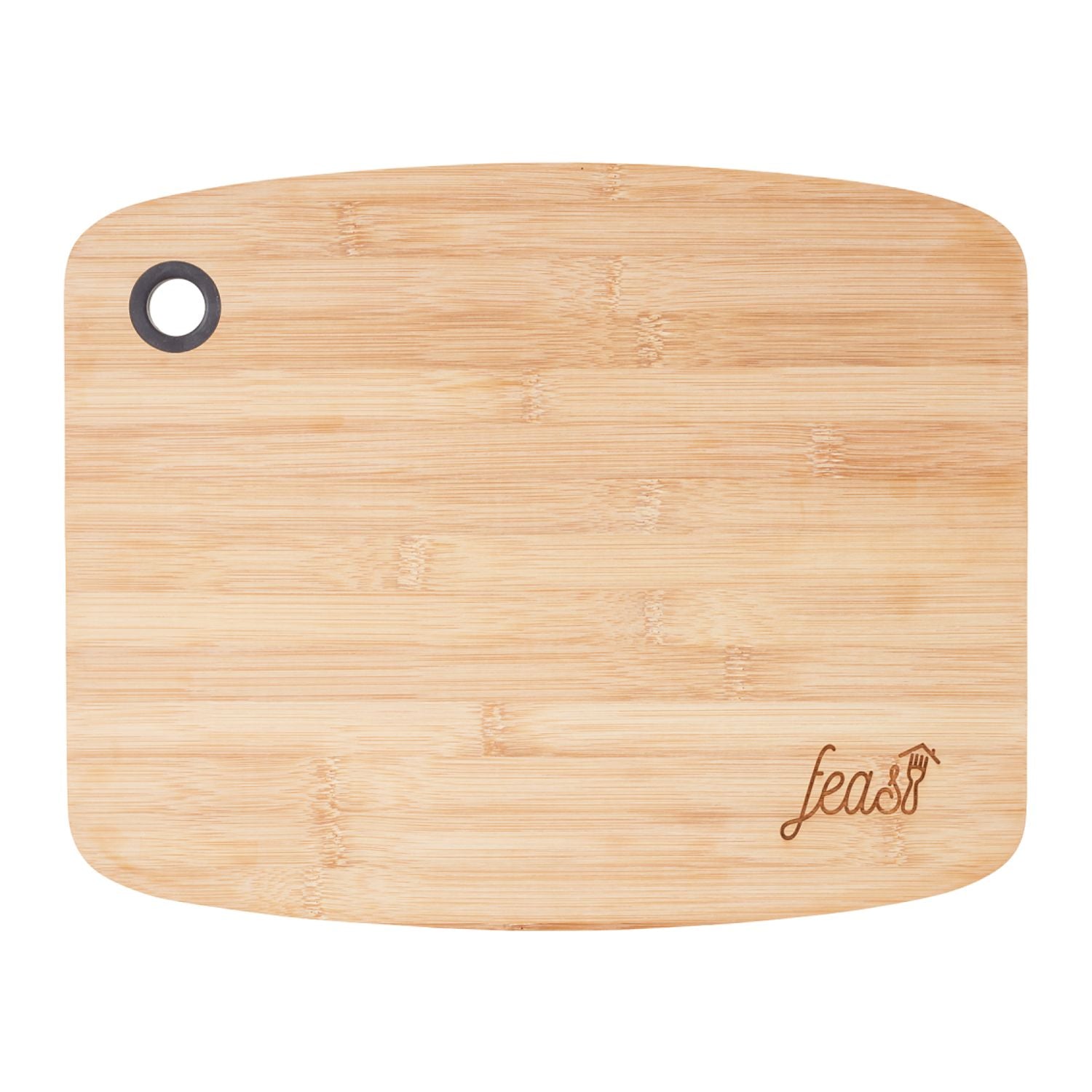 Bamboo Large Cutting Board with Silicone Grip