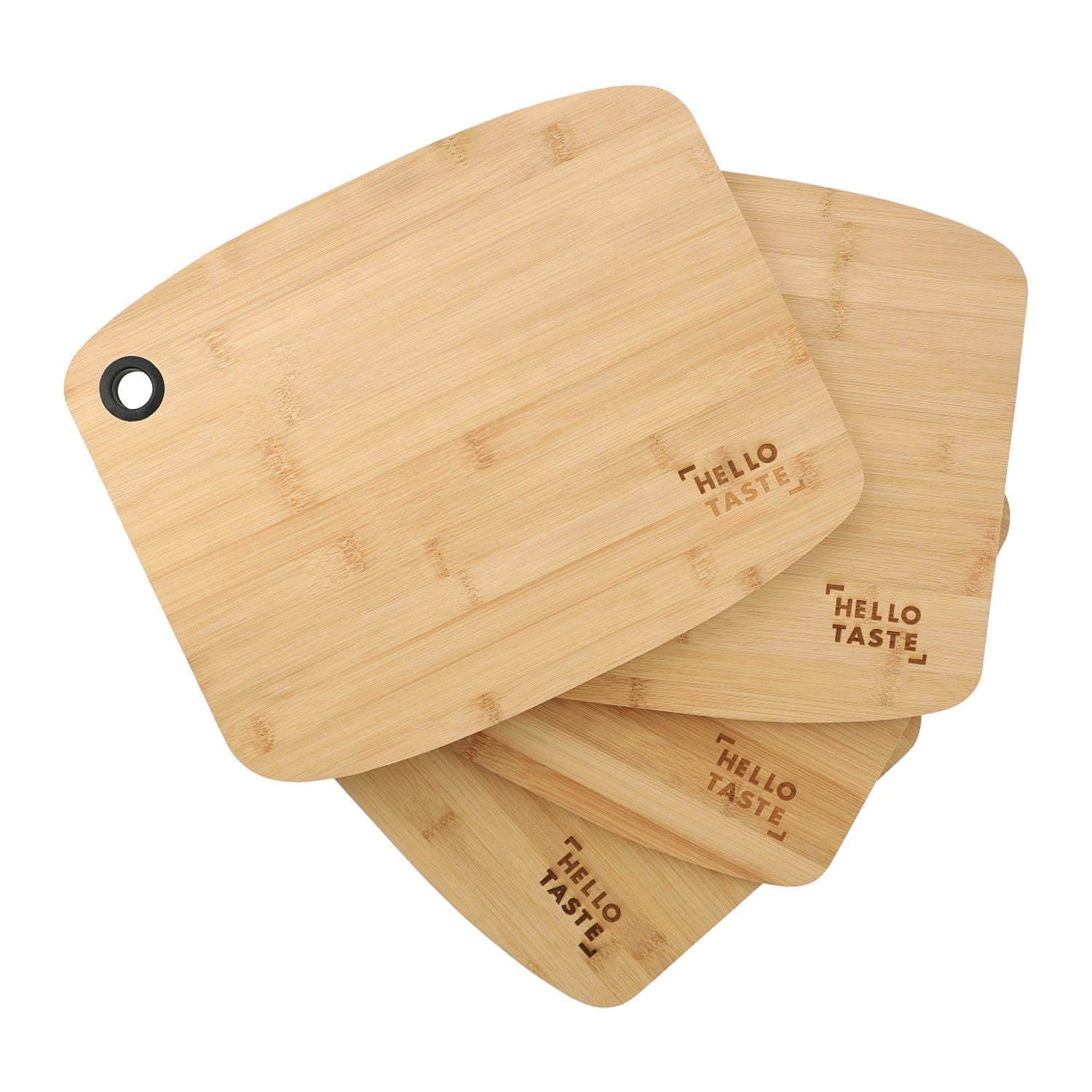 Bamboo Large Cutting Board with Silicone Grip