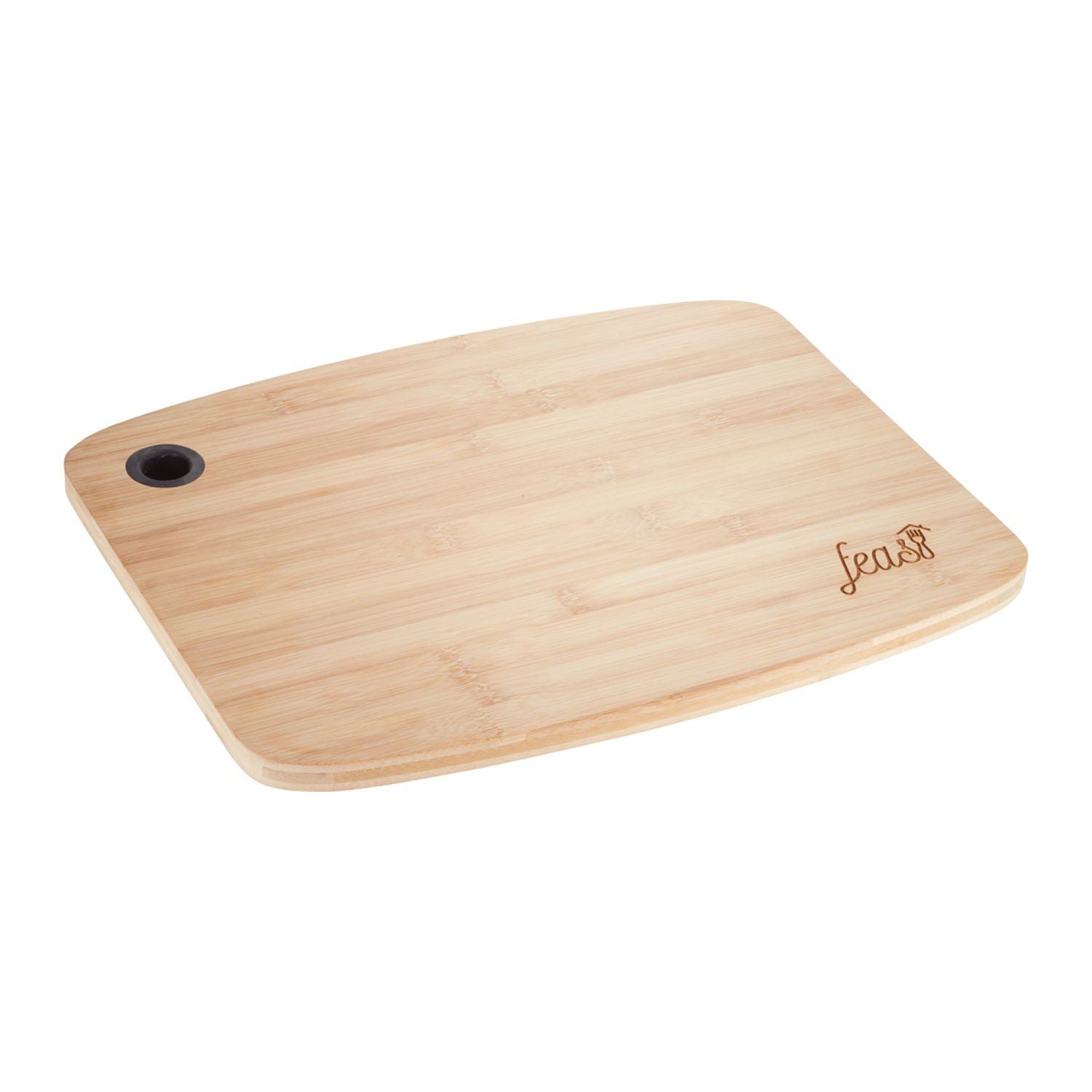 Bamboo Large Cutting Board with Silicone Grip