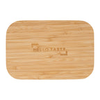 Bamboo Fiber Lunch Box with Cutting Board Lid