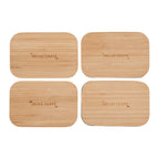 Bamboo Fiber Lunch Box with Cutting Board Lid