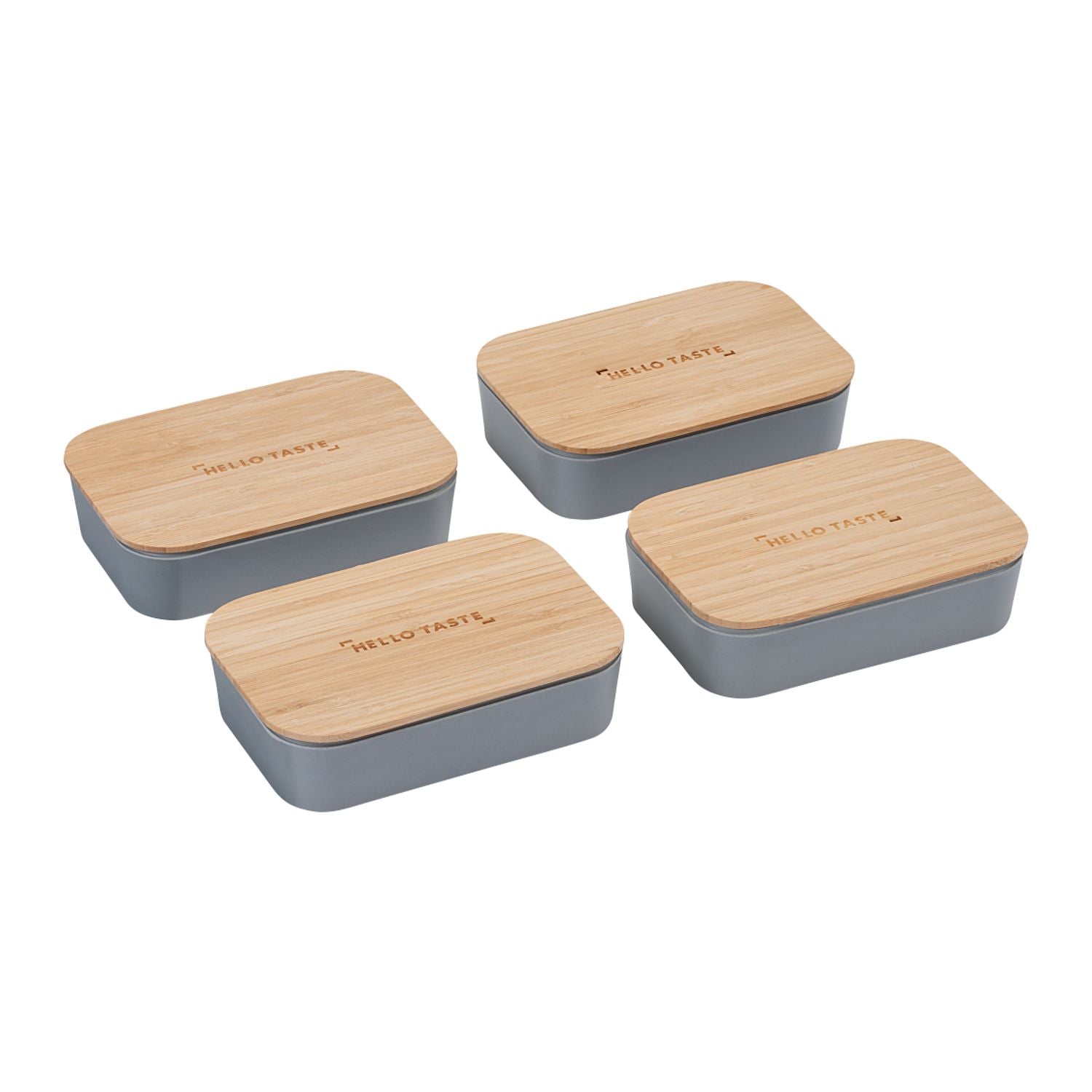 Bamboo Fiber Lunch Box with Cutting Board Lid