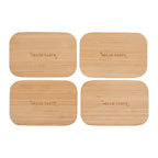 Bamboo Fiber Lunch Box with Cutting Board Lid
