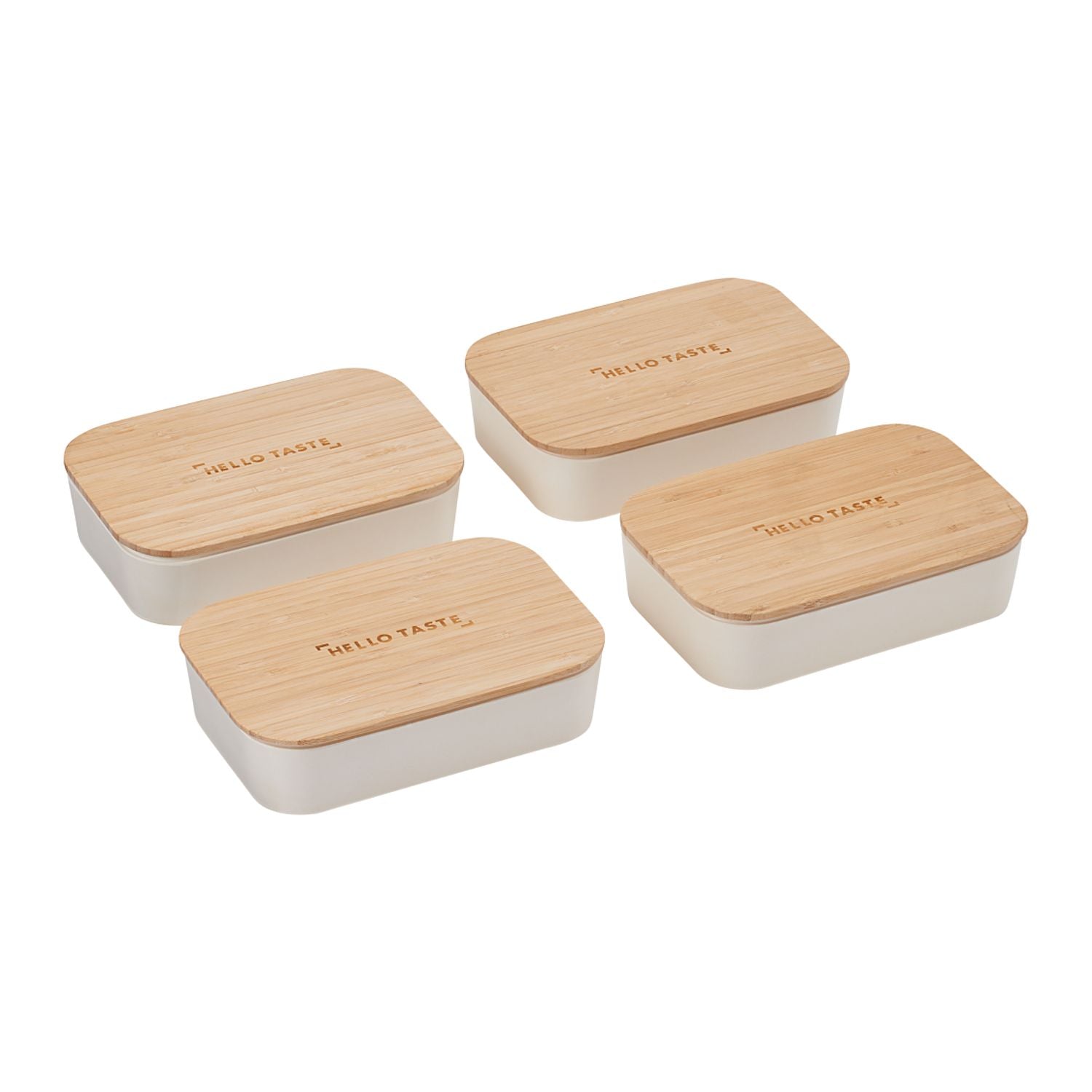 Bamboo Fiber Lunch Box with Cutting Board Lid