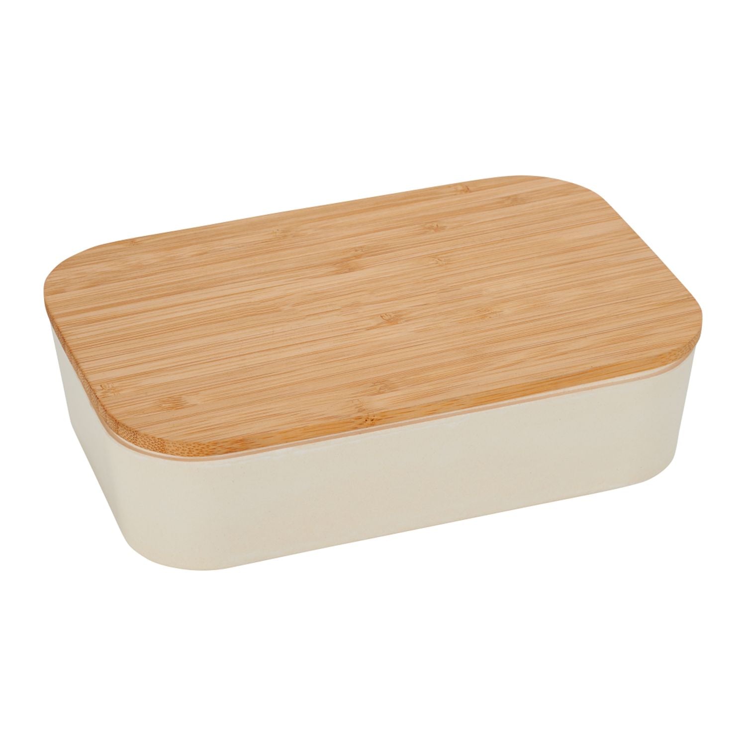 Bamboo Fiber Lunch Box with Cutting Board Lid